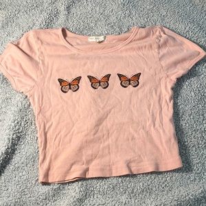 Truly Madly Deeply x Urban | Butterfly shirt | Worn once | Open for offers!